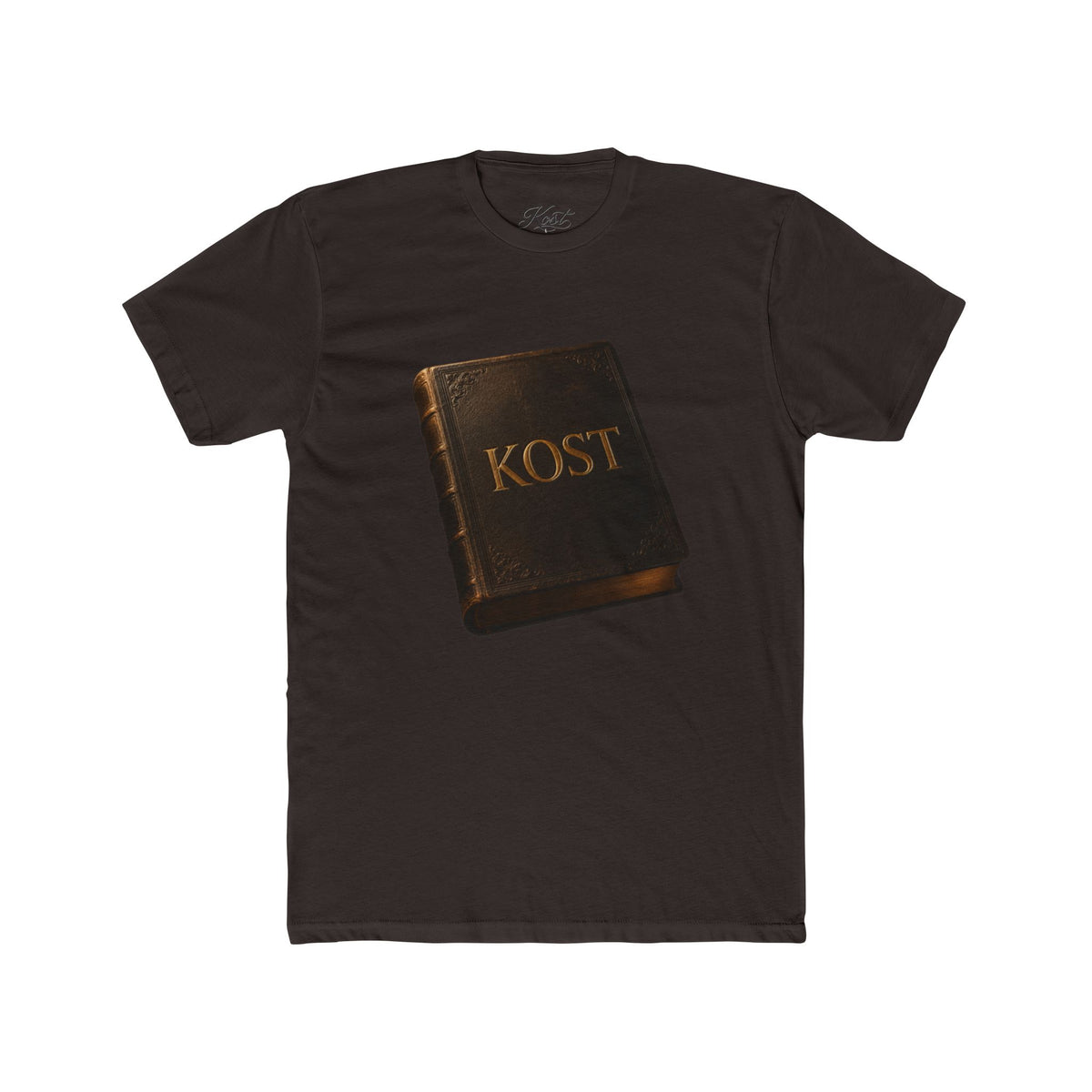 Bible Graphic Tee — 'KOST' Vintage Book Design Cotton T-Shirt