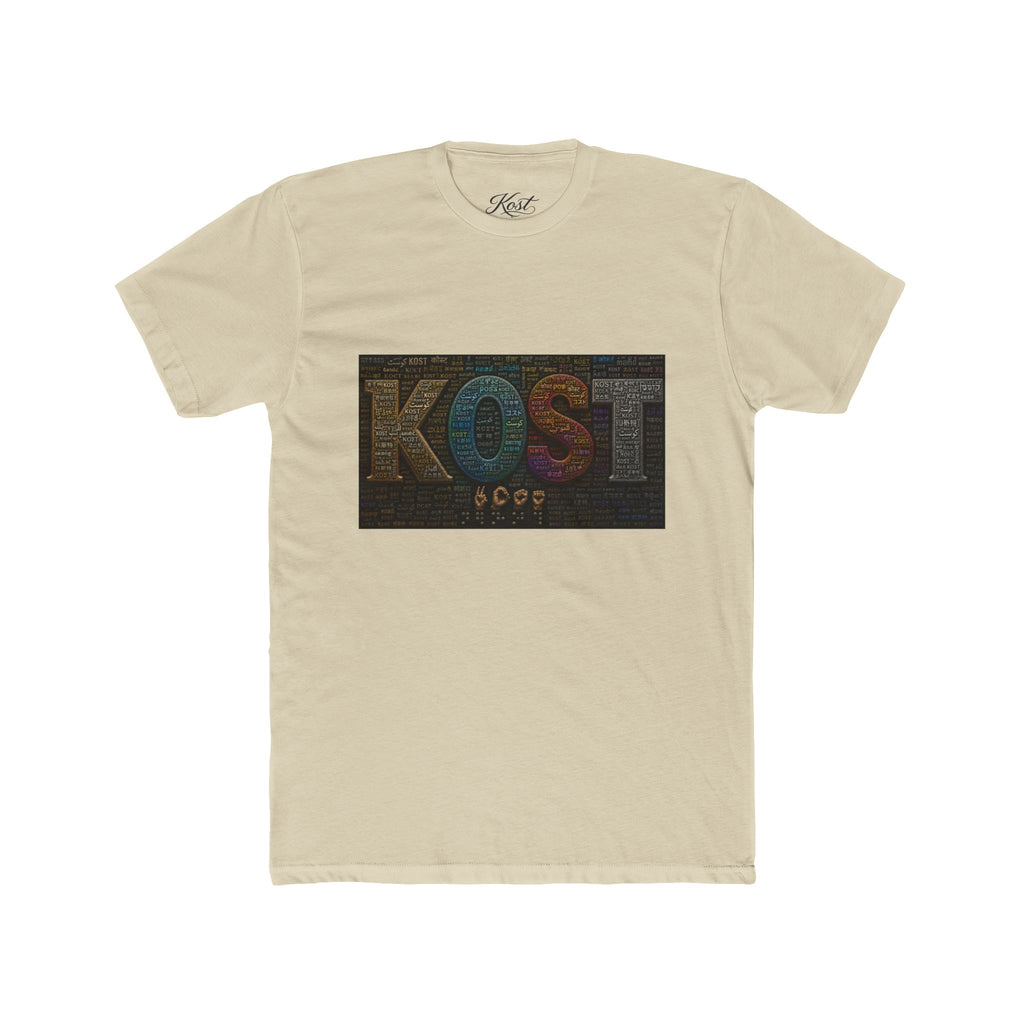 KOST Retro Block Logo Tee — Vintage-Style Graphic Cotton T-Shirt