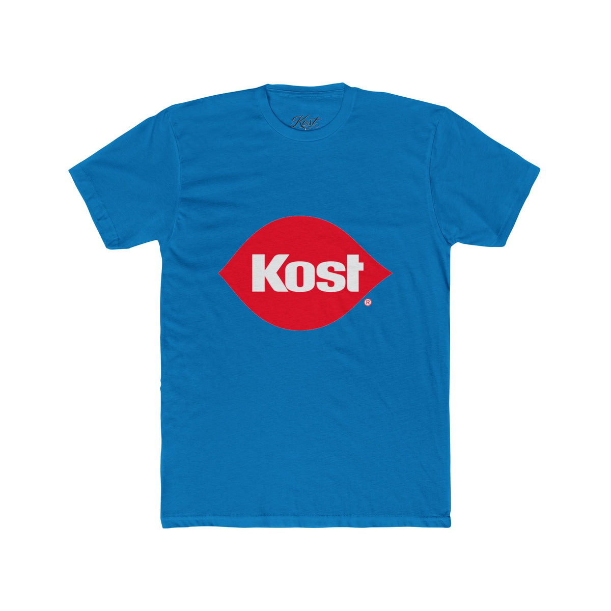 Kost Logo Tee — Retro Red Graphic Cotton T-Shirt