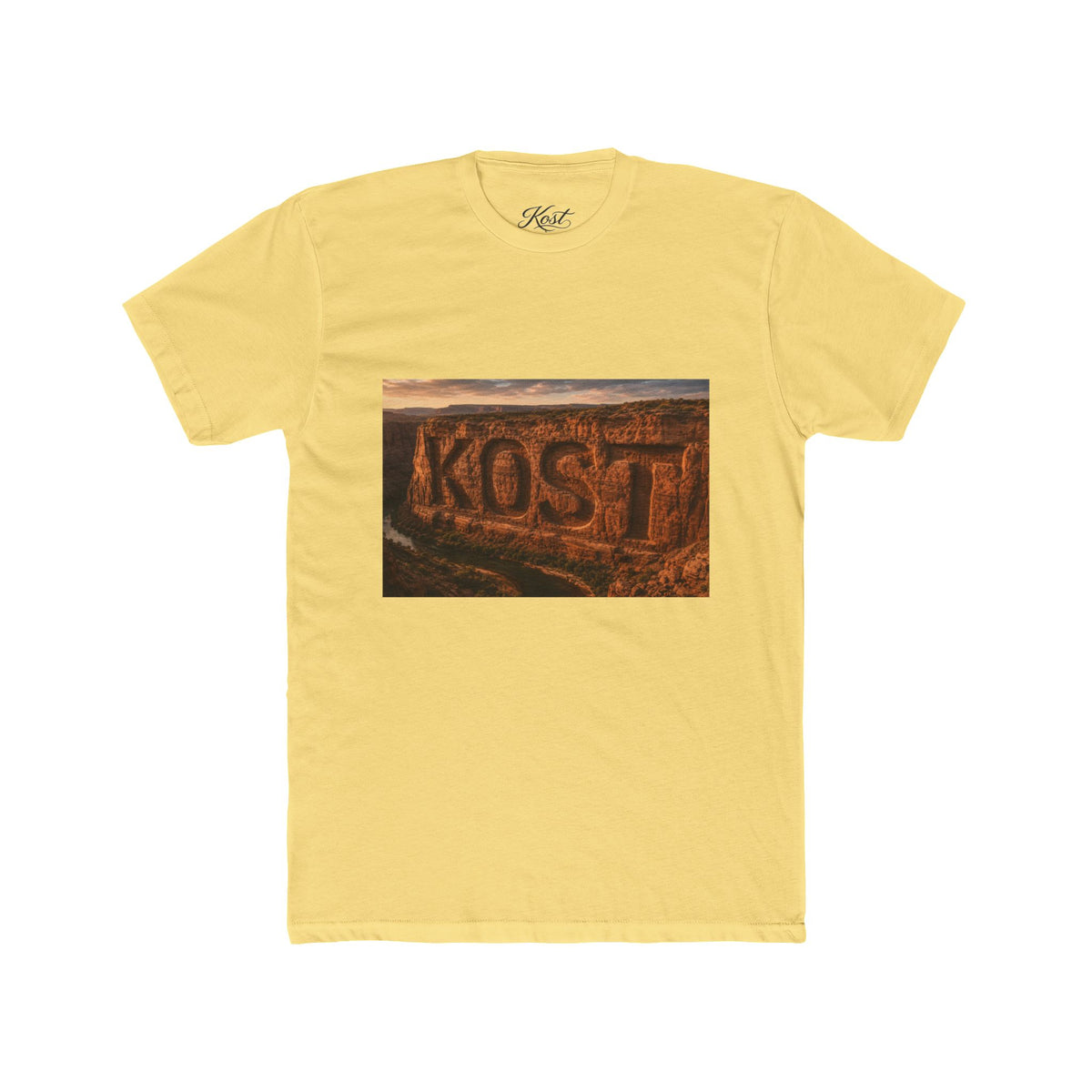 KOST Canyon Graphic Tee — Vintage Desert Landscape T-Shirt