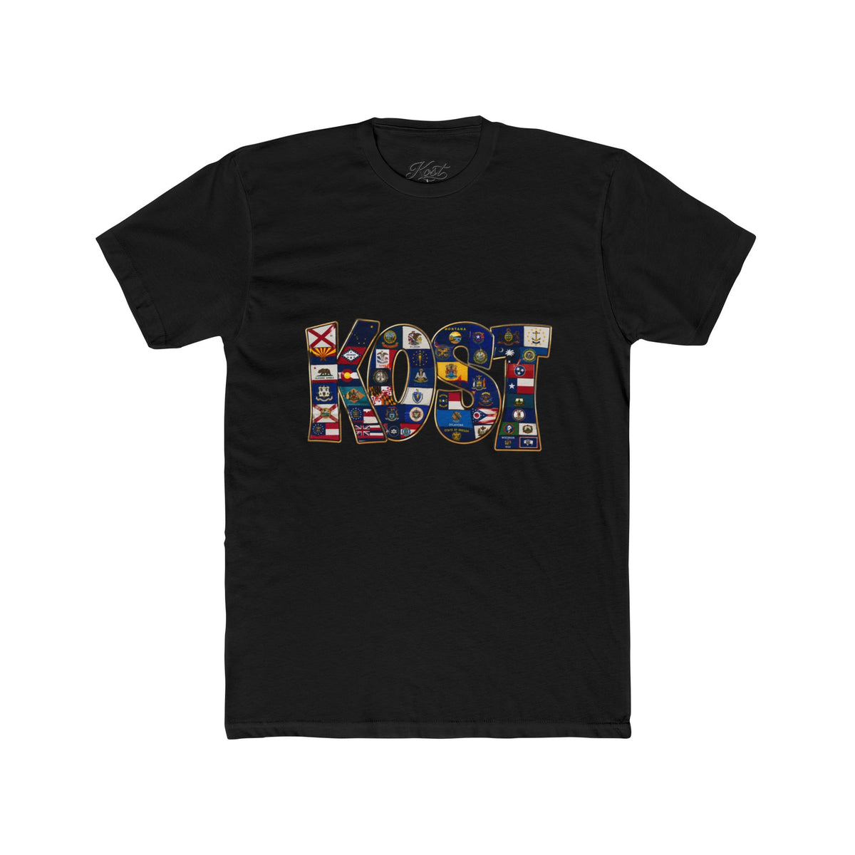 Lost Graphic T-Shirt — Retro Collage "LOST" Logo Tee