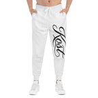 Rest Script Athletic Joggers — Relaxed Script Logo Sweatpants