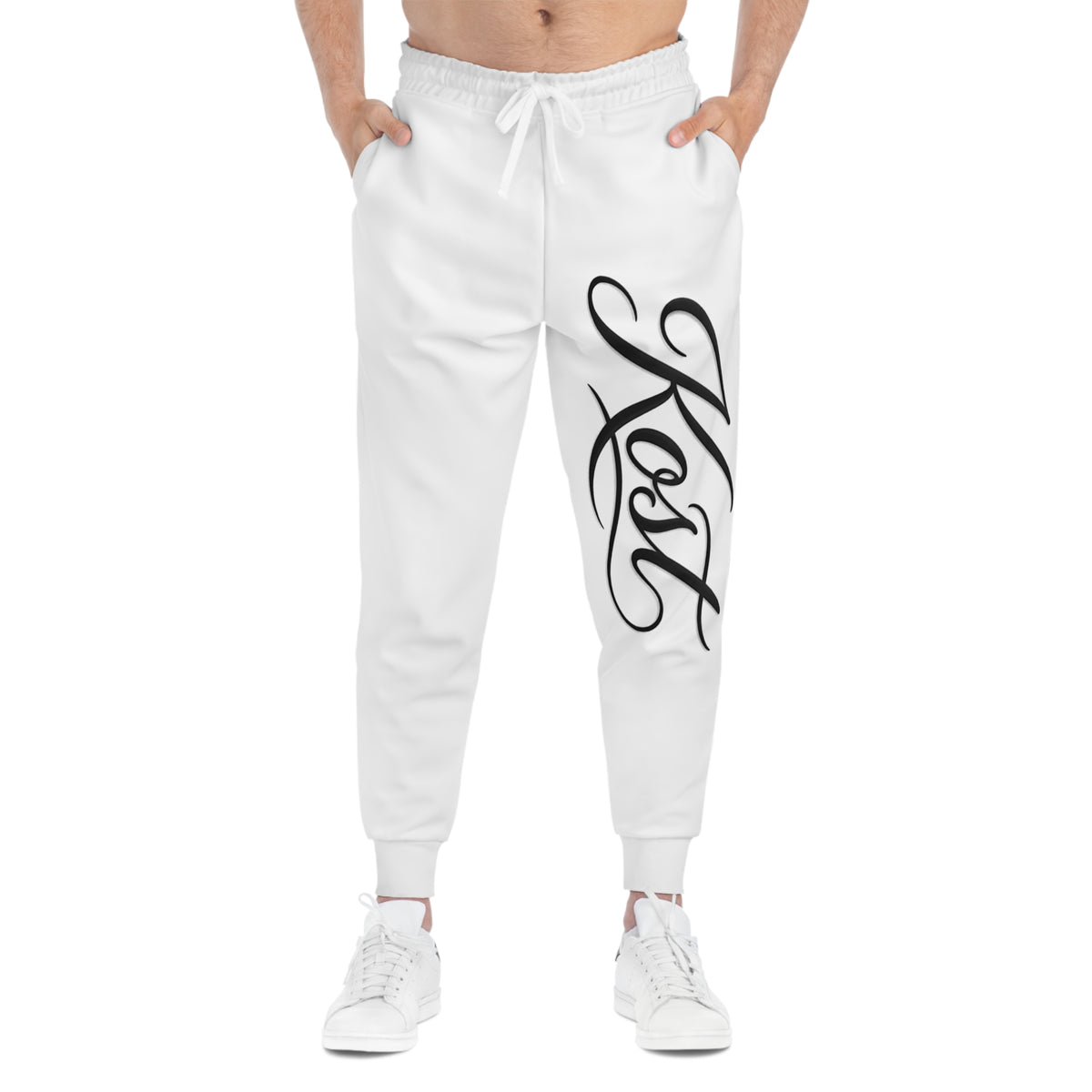 Rest Script Athletic Joggers — Relaxed Script Logo Sweatpants