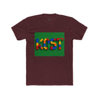 Kids Block Name Tee — Colorful Building Brick 'KOST' Graphic Shirt