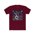 Surfing Skateboarder Graphic Tee — "KOST" Retro Skate Skatepark Shirt