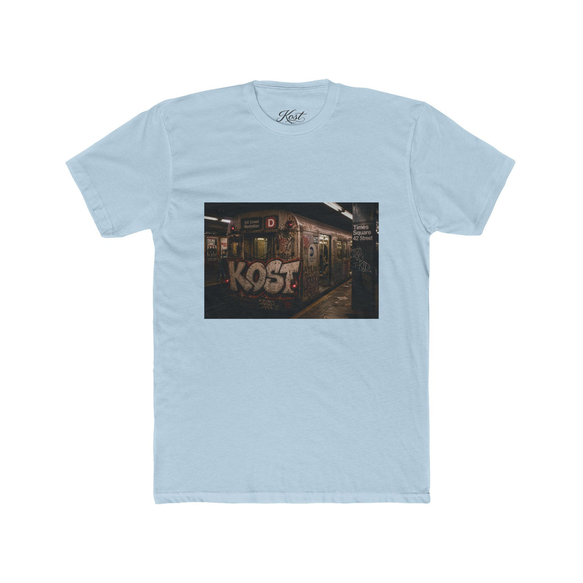 KOST Subway Graffiti Tee — Urban Streetwear Graphic T-Shirt