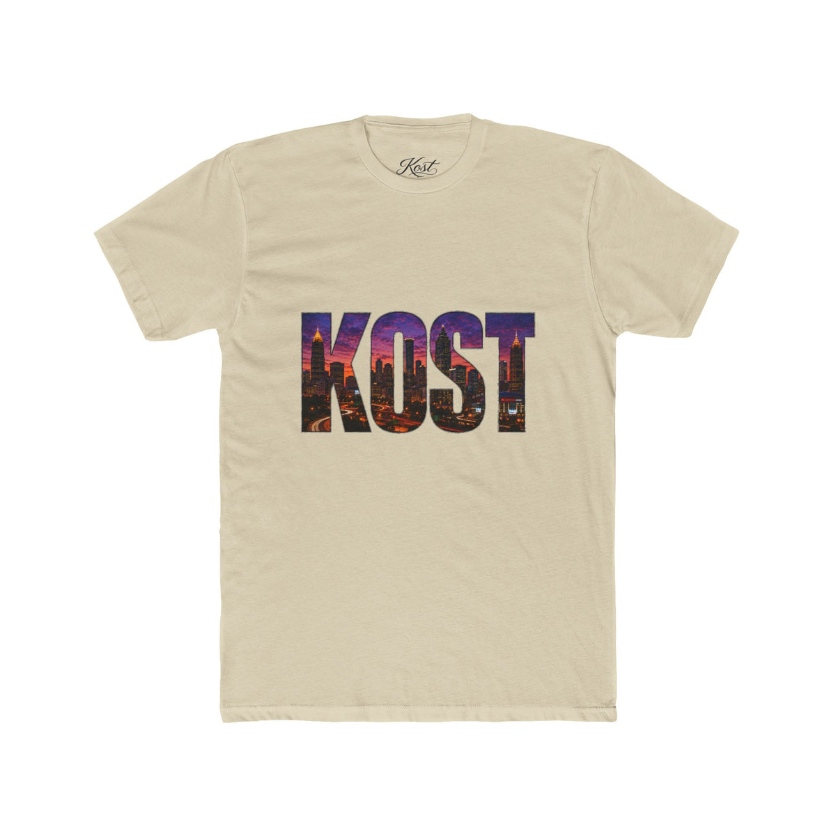 KOST Cityscape Graphic Tee — Urban Skyline Letters T-Shirt