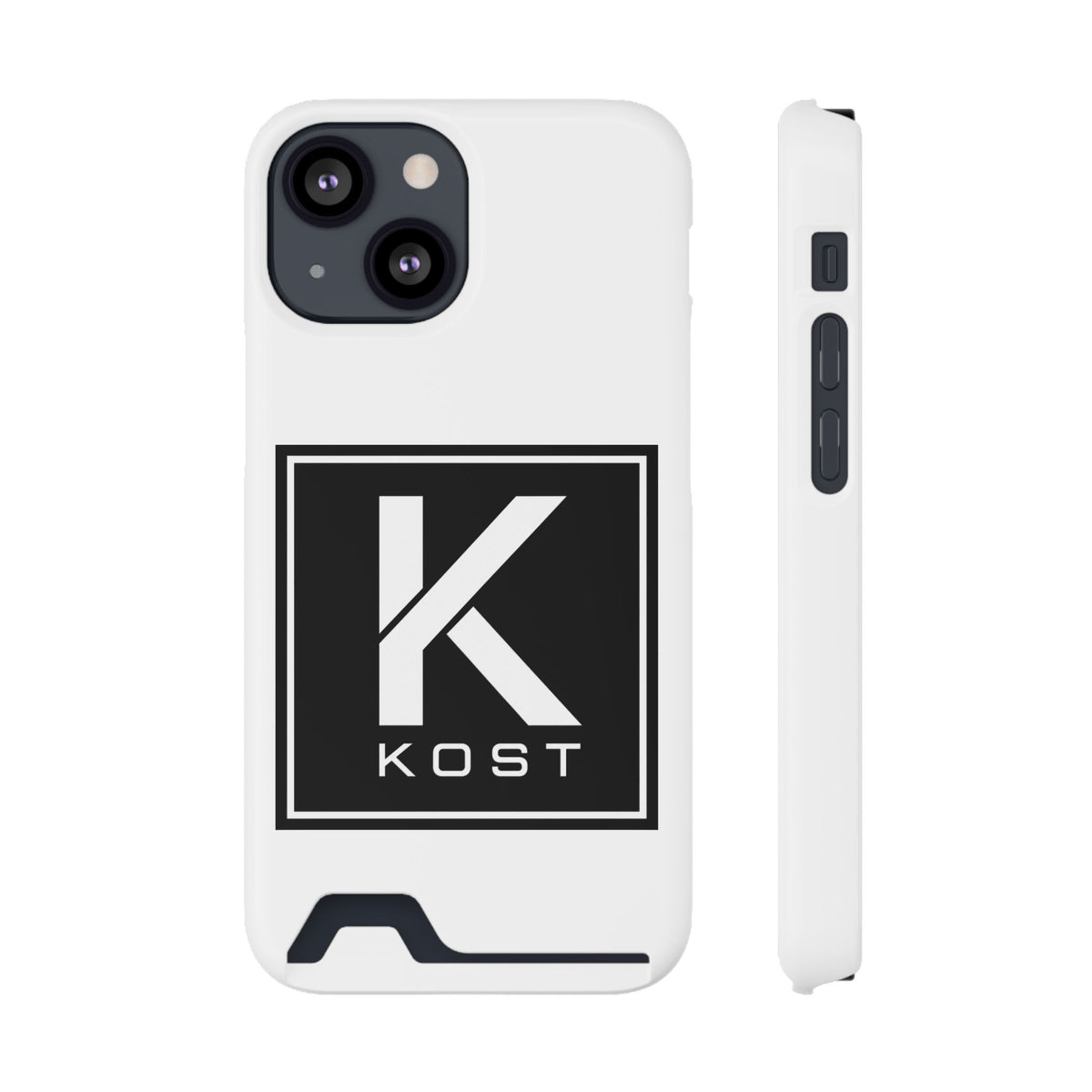 KOST Logo Phone Case with Card Holder