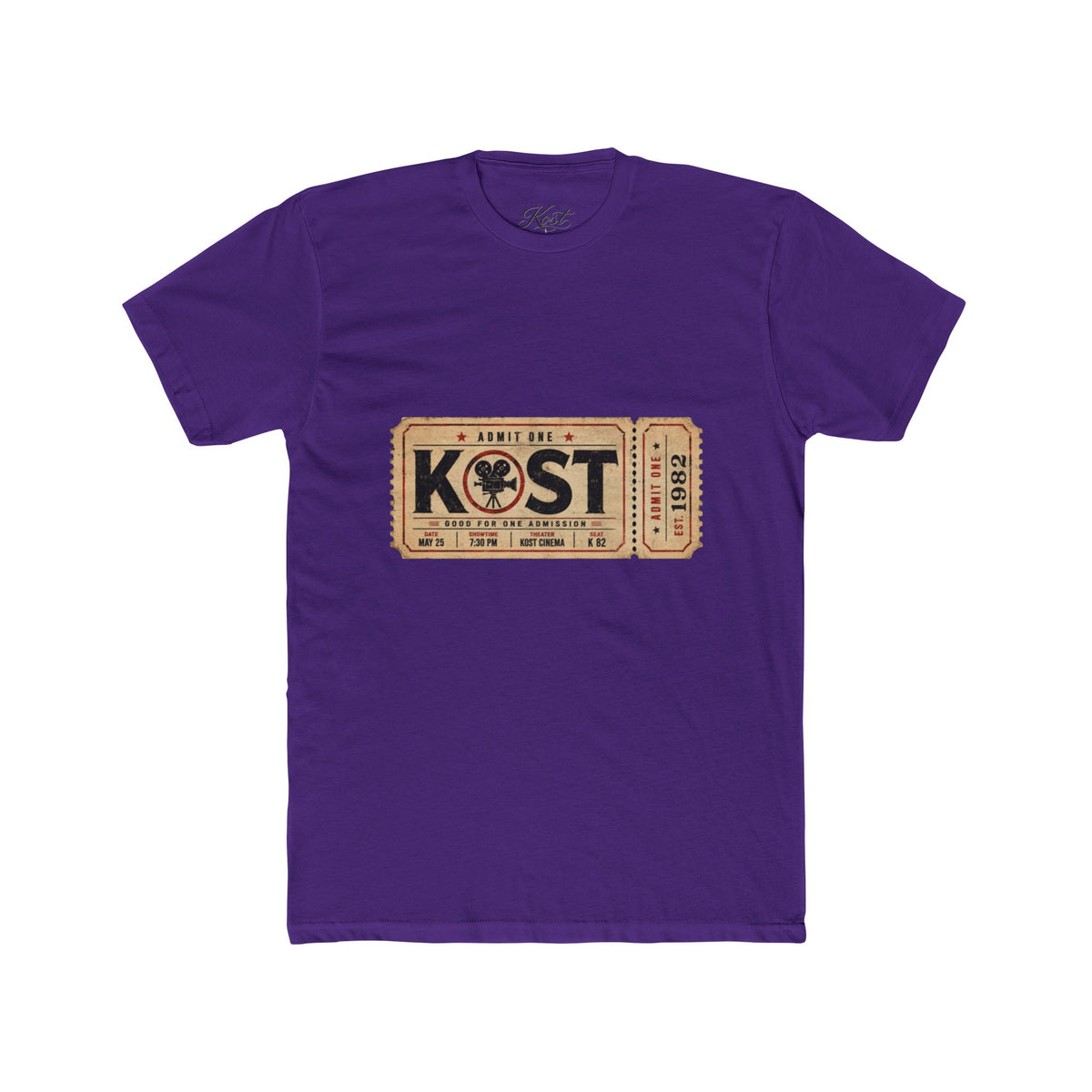 KØST Retro Ticket Graphic T-Shirt