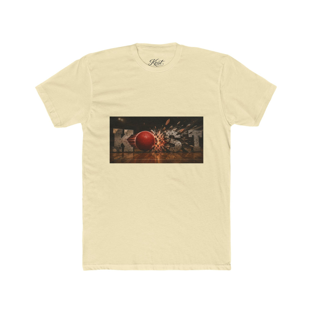 Bowling Strike Graphic Tee — "Kiss It" Pinball-Style Bowling Design