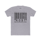 KOST Barcode Graphic Tee — Distressed Industrial Streetwear T‑Shirt
