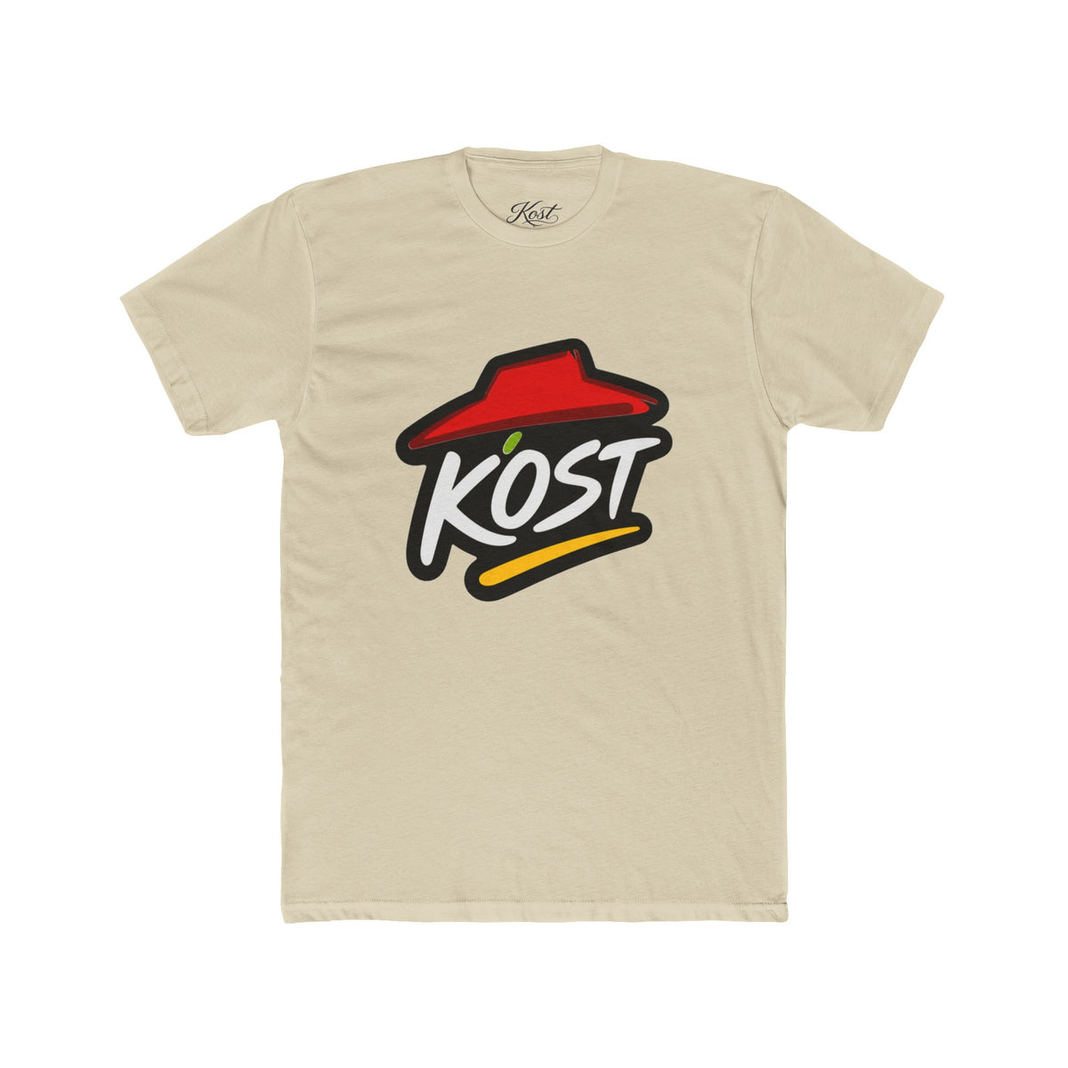 KOST Logo Tee — Retro Hat Graphic Cotton T-Shirt