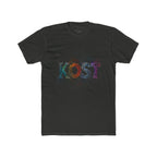 KOST Graphic Tee — Colorful Abstract Lettering Cotton T‑Shirt