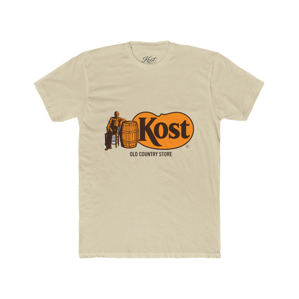 Kost Old Country Store Tee — Vintage Barrel Logo Cotton T-Shirt