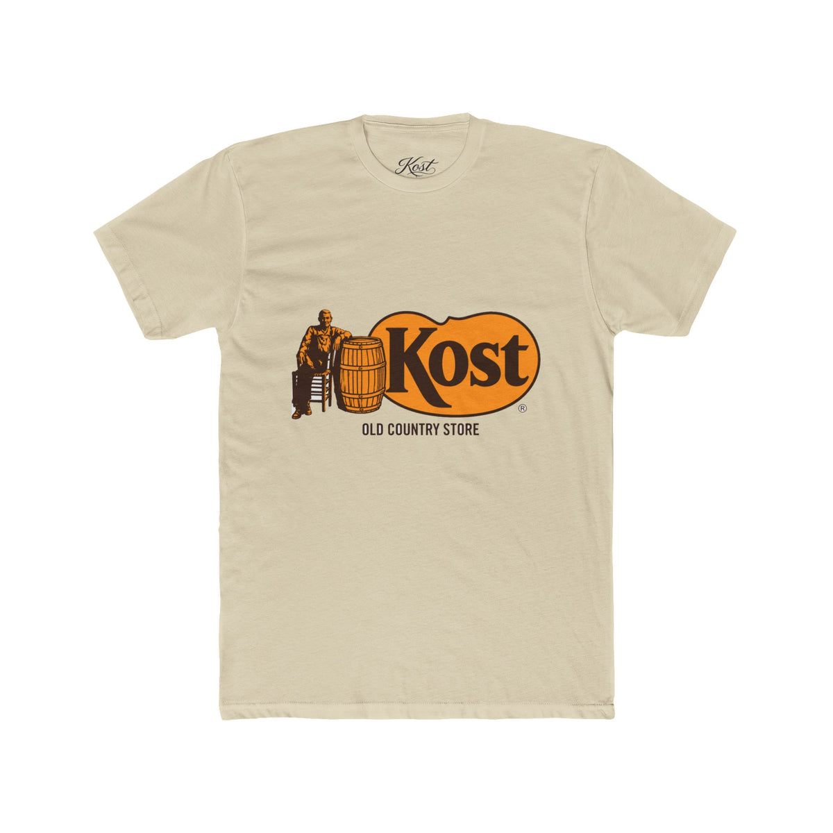 Kost Old Country Store Tee — Vintage Barrel Logo Cotton T-Shirt
