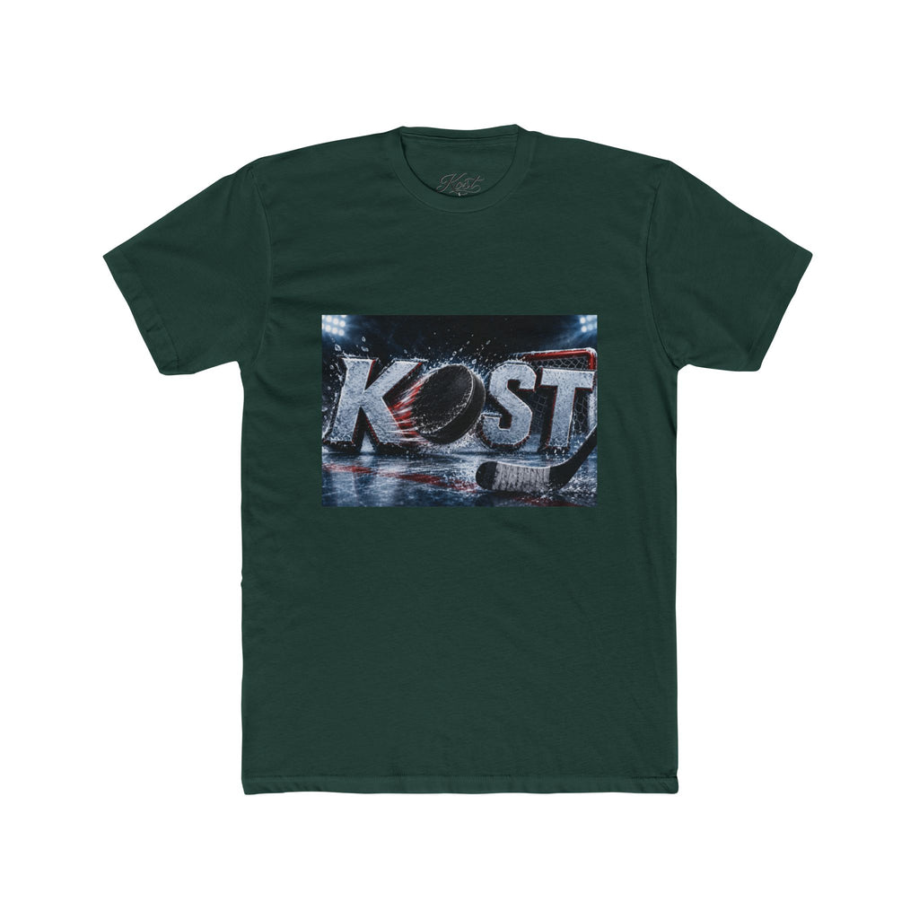 KOST Distressed Retro Logo Tee — Vintage Skate/Streetwear Graphic T-Shirt