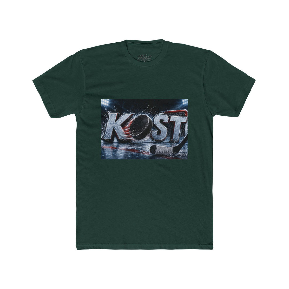 KOST Distressed Retro Logo Tee — Vintage Skate/Streetwear Graphic T-Shirt