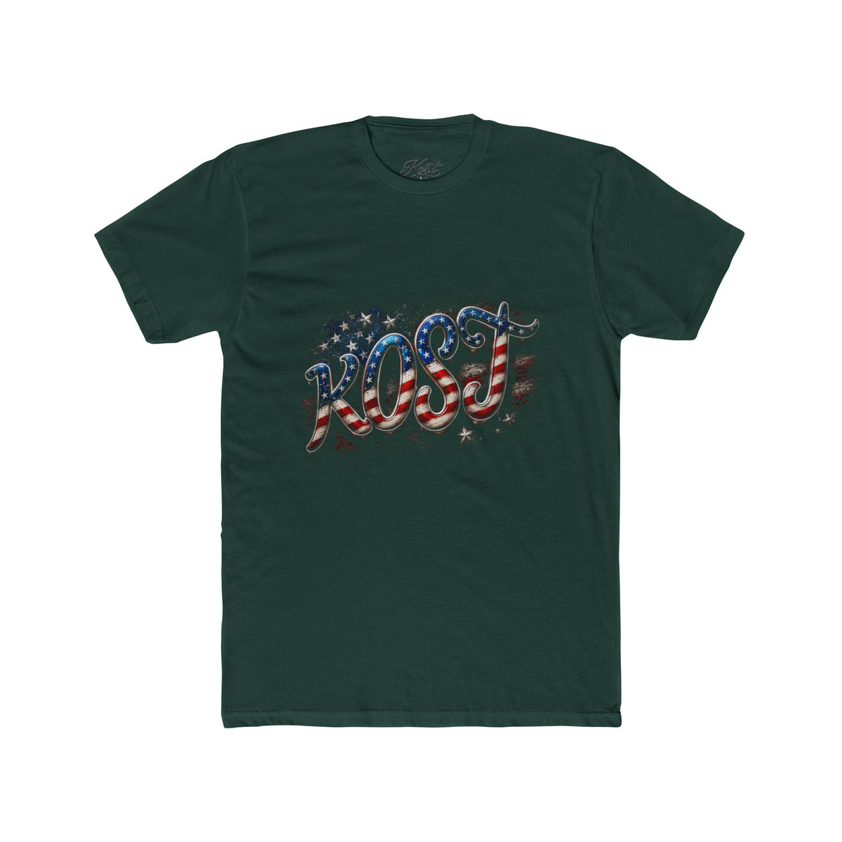 KOST Americana Flag Script T-Shirt — Patriotic 4th of July Graphic Tee