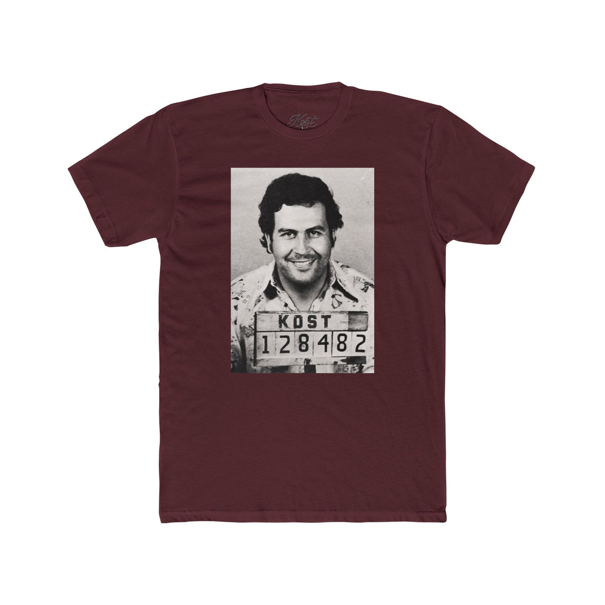 Graphic Crew Tee with Vintage Mugshot Photo