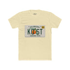 Florida License Plate Tee - 'KOST' Sunshine State Orange Design