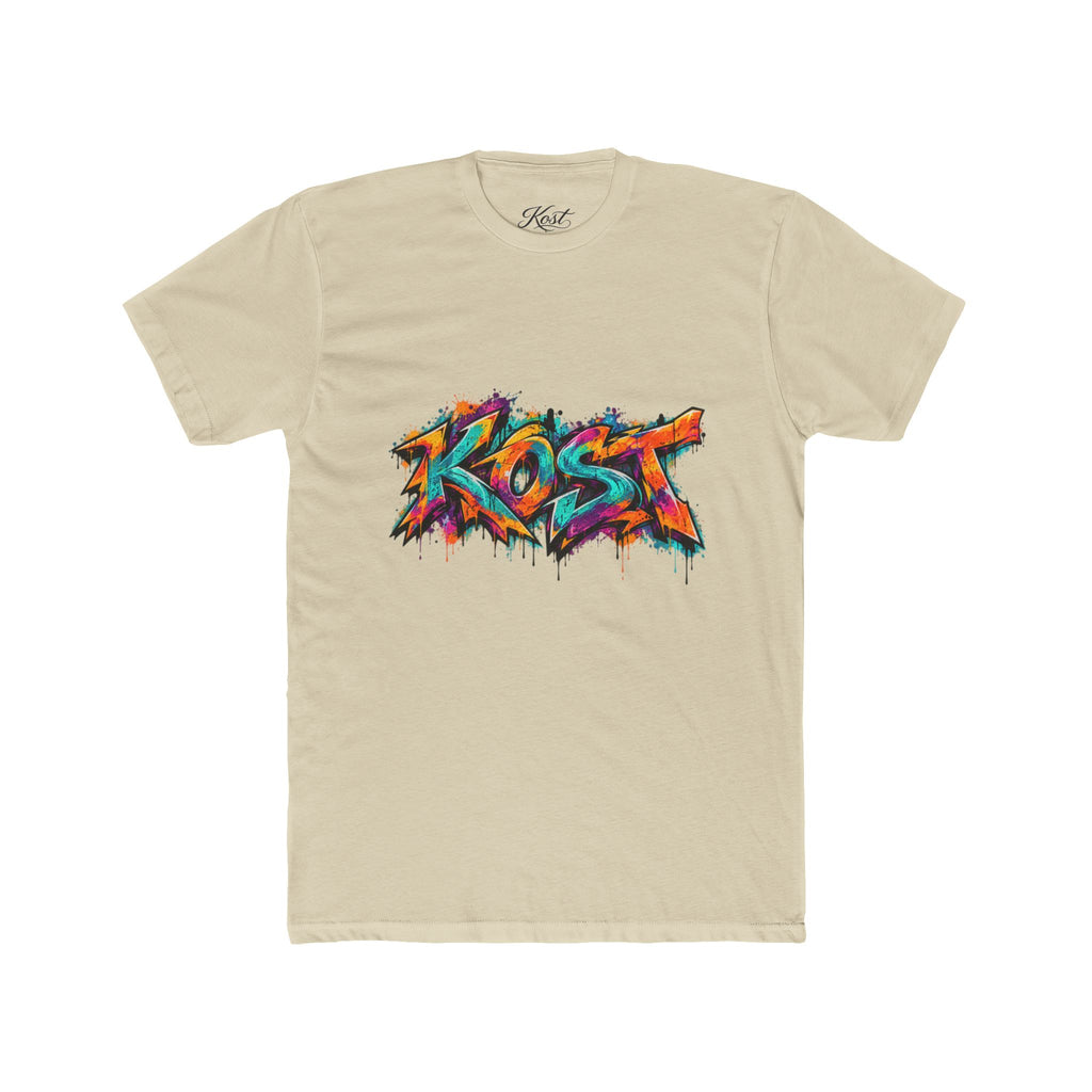 Graffiti 'Kost' Crew T-Shirt — Colorful Street Art Tee