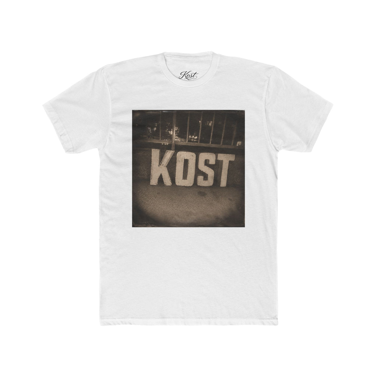 KOST Vintage Logo Tee — Retro Distressed Graphic T-Shirt