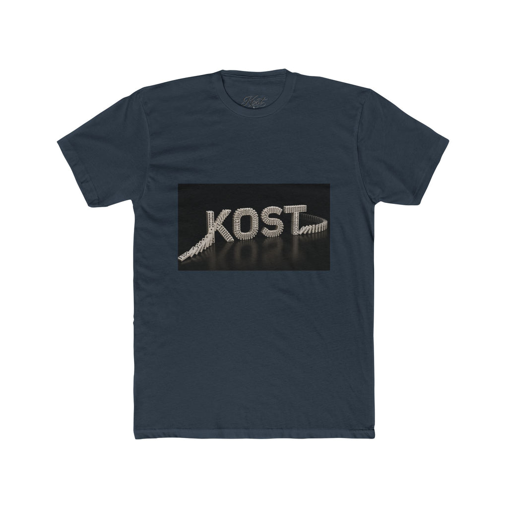 KOST Logo Tee — Retro Metallic Logo Graphic T-Shirt
