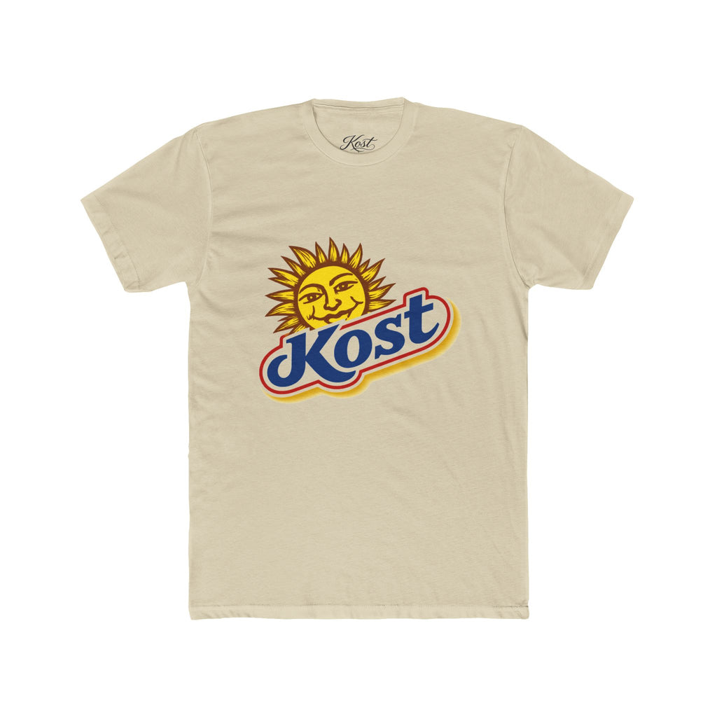 Kost Sun Logo Tee — Retro Sunshine Graphic T-Shirt