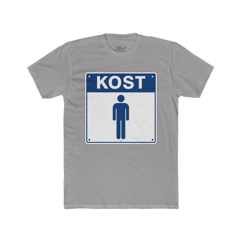 KOST Street Sign T‑Shirt — Retro Blue Icon Tee