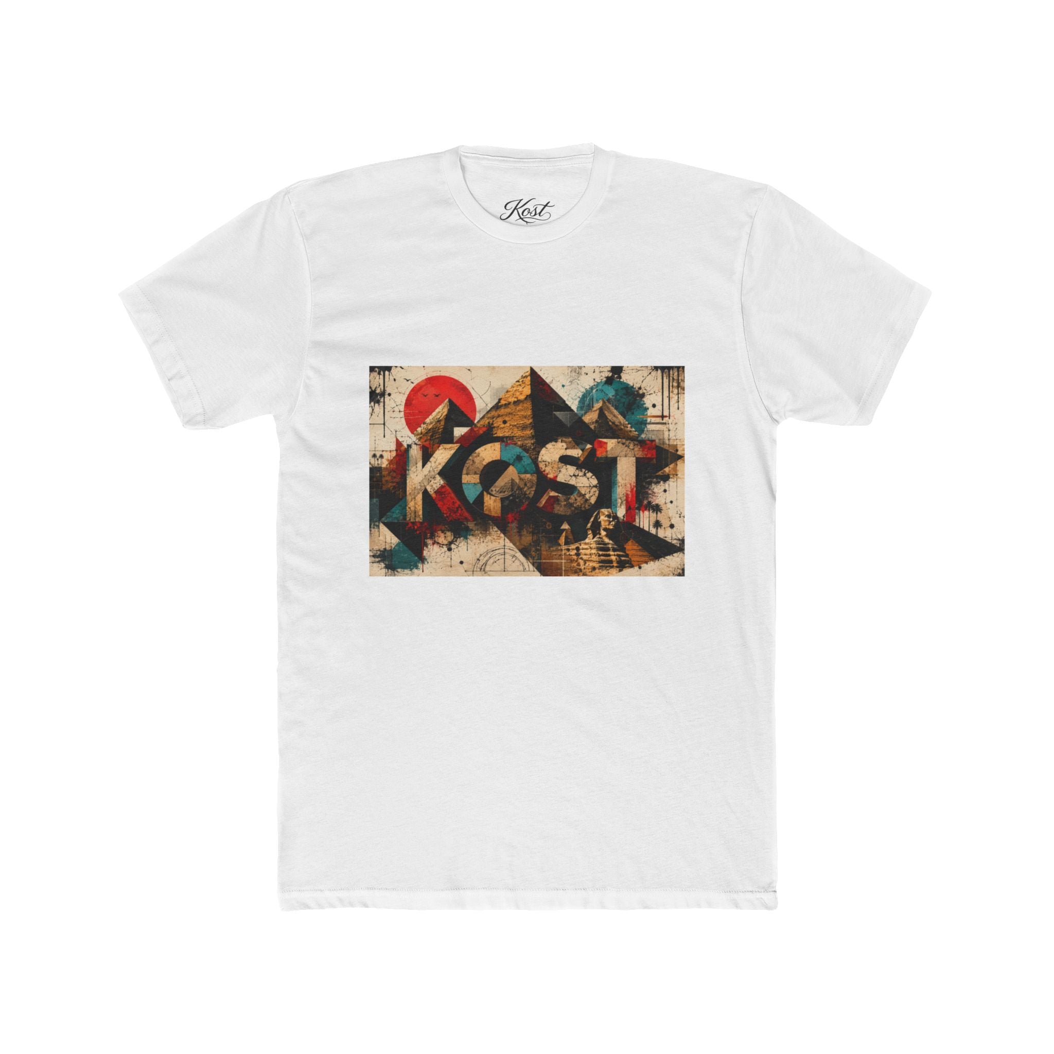 Retro Geometric 'Kost' Graphic Tee