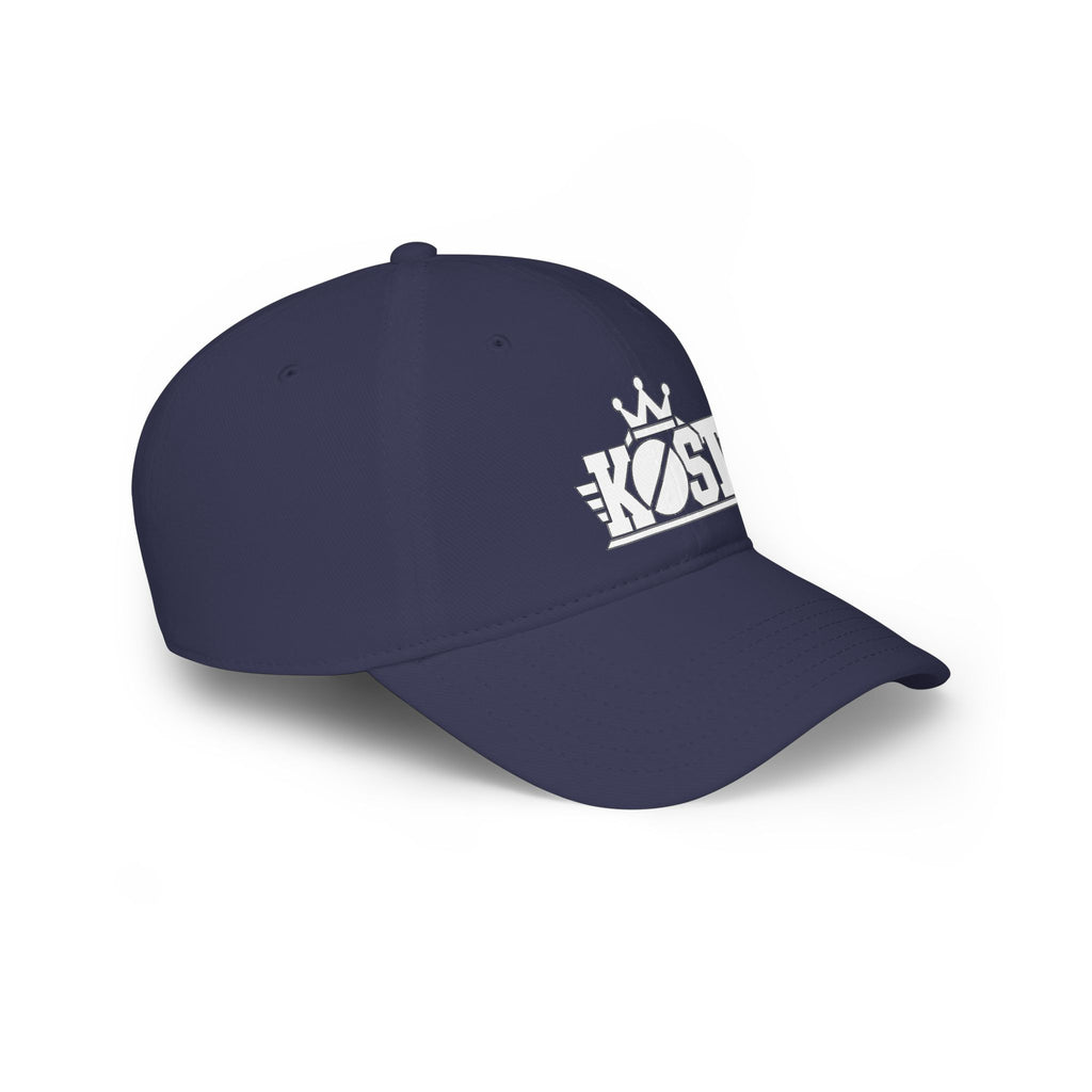 KØST Crown Logo Baseball Cap — Low Profile Red Hat