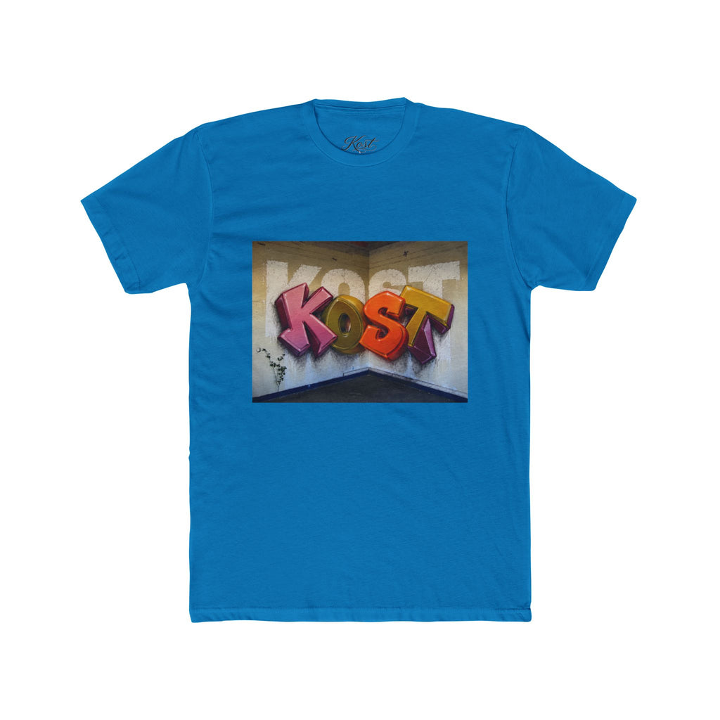 Graffiti "KOST" Street Art T‑Shirt — Bold Urban Lettering Tee