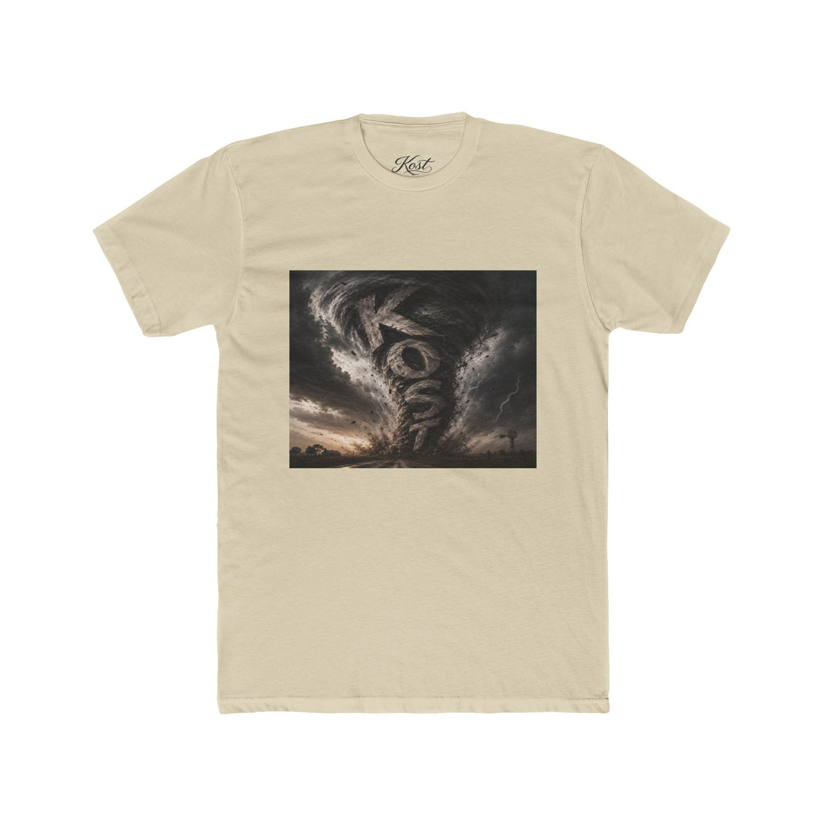 Surreal Storm Cloud Cotton Crew Tee