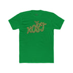 KOST Script Logo Tee — Vintage Rhinestone Lettering Cotton T-Shirt