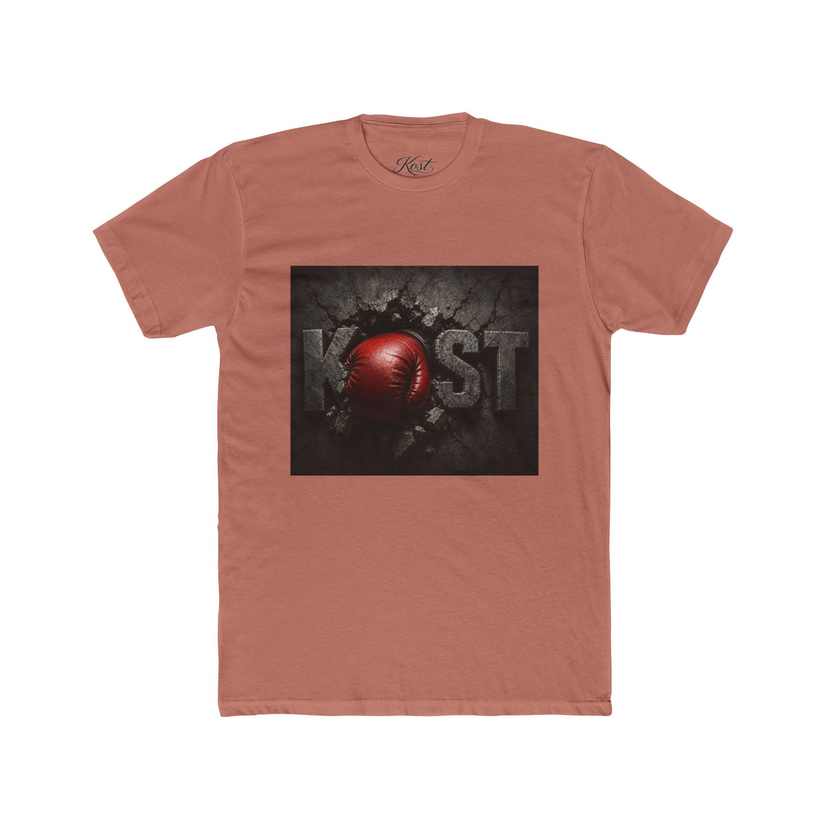 Lost Red Apple Graphic Tee — Distressed Dark Art T‑Shirt