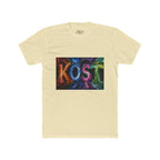 KOST Colorful Smoke Graphic Tee — Vibrant Abstract Lettering T-Shirt