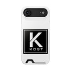 KOST Logo Phone Case with Card Holder