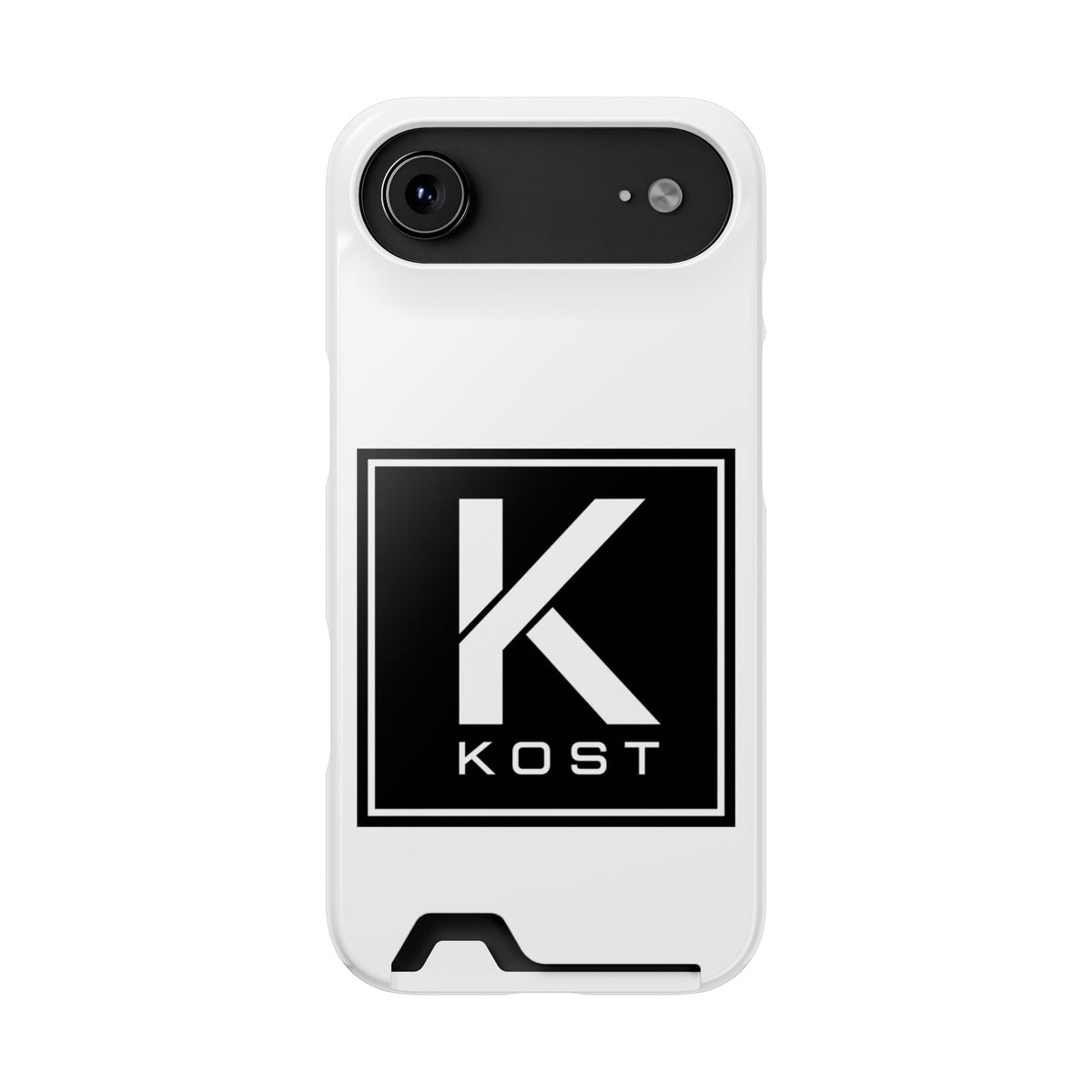 KOST Logo Phone Case with Card Holder