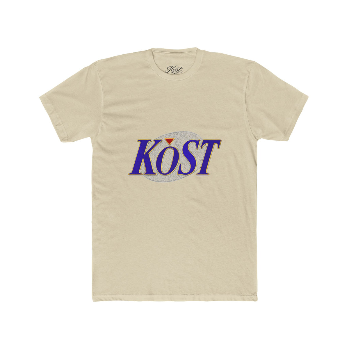 KōST Logo Tee — Retro Script Graphic T‑Shirt