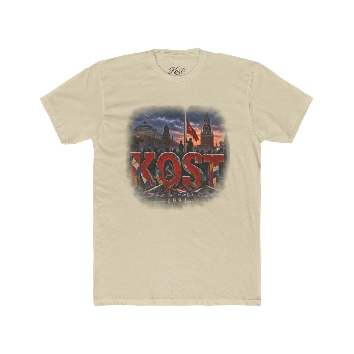 KOST Band Skyline Tee — Vintage Tour Shirt with Cityscape Graphic