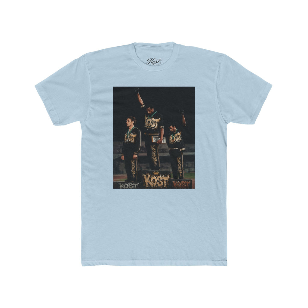 Vintage Band Photo Tee — KOST Crew Portrait Graphic T-Shirt