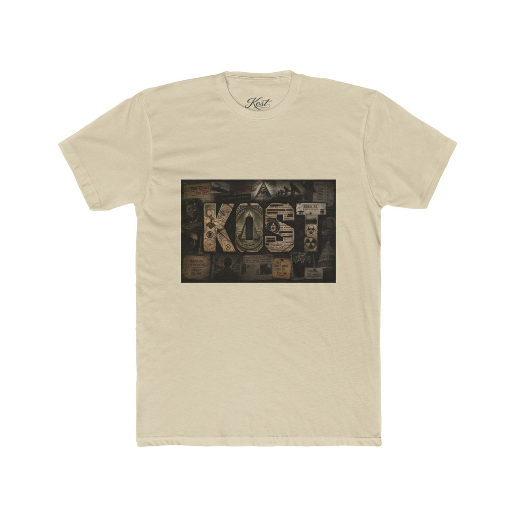 Lost Collage Crew Tee — Vintage Photo Graphic T‑Shirt