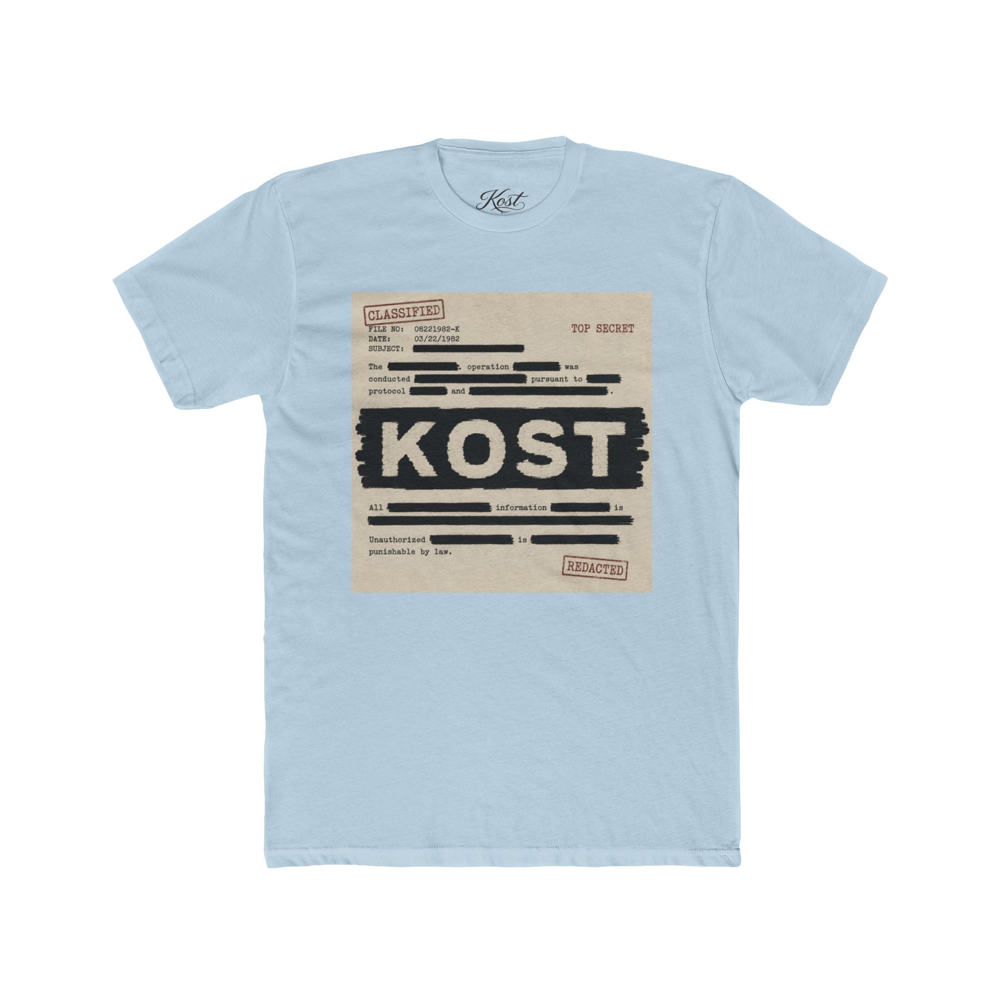 KOST Classified File Graphic Tee