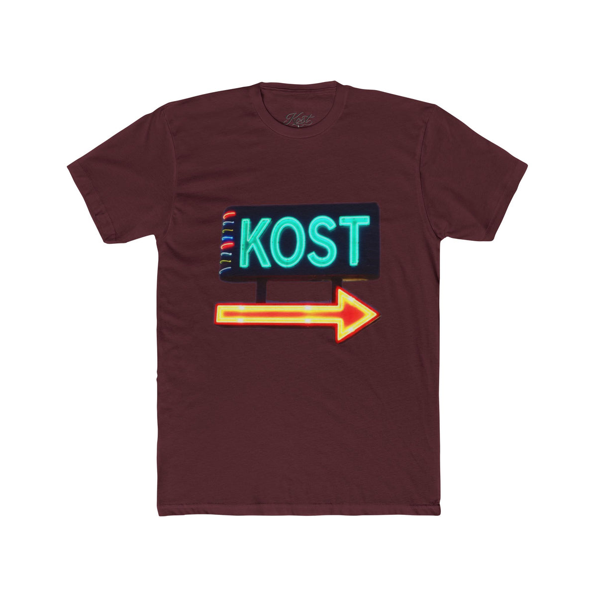 KOST Neon Sign Arrow Graphic T-Shirt