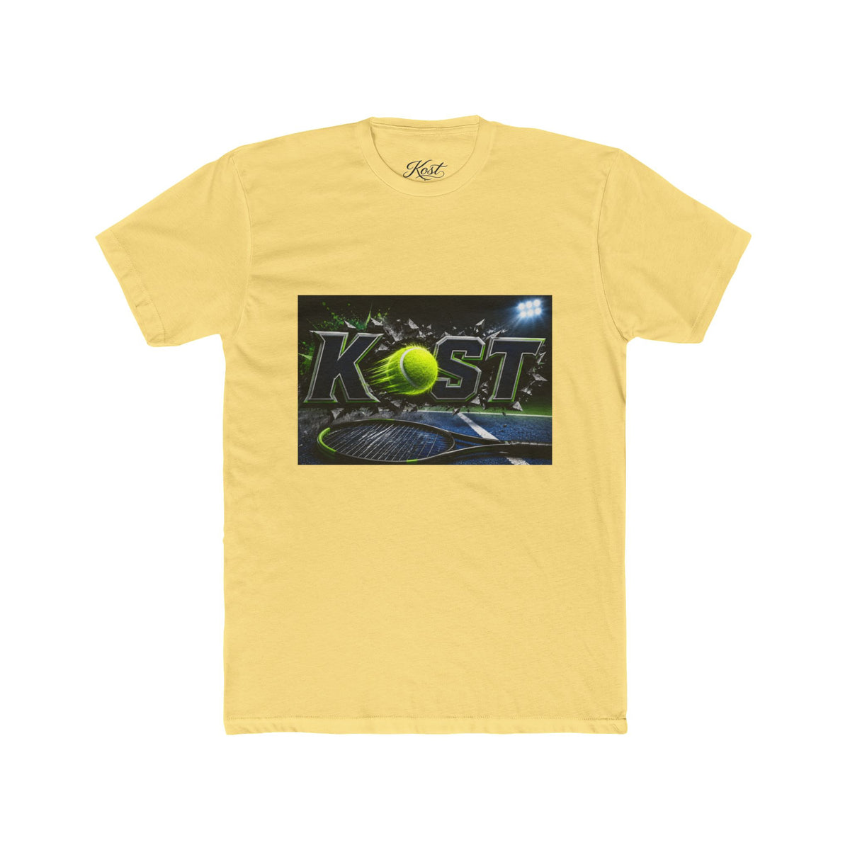 Tennis Team Tee — 'KOST' Graphic Crewneck