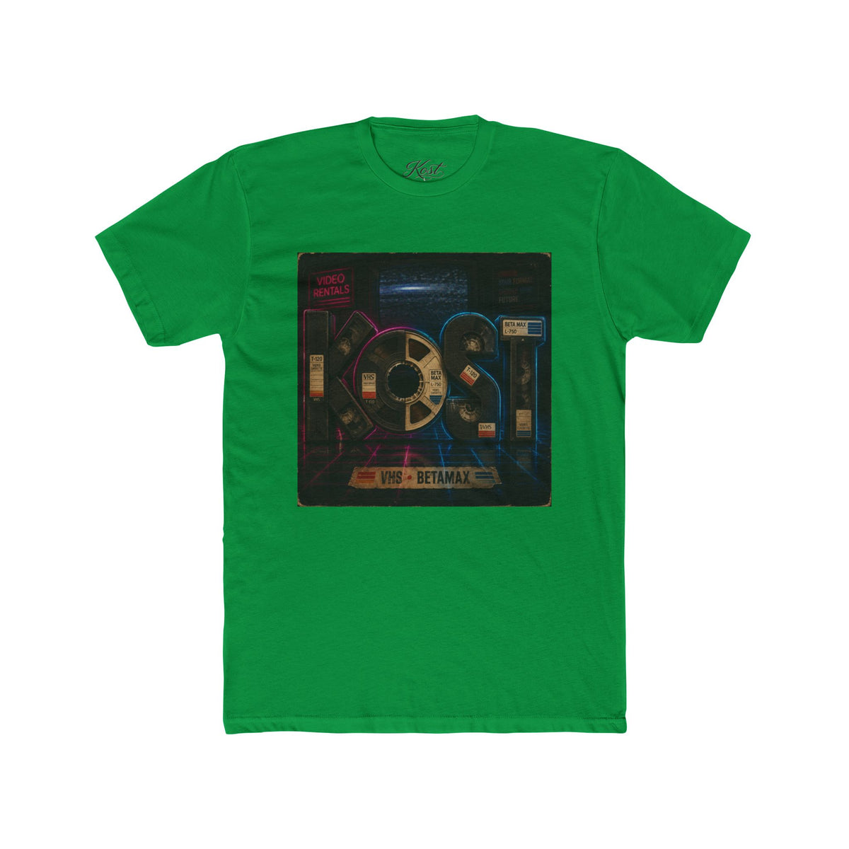 Vintage Retro Music Cassette Crew T-Shirt