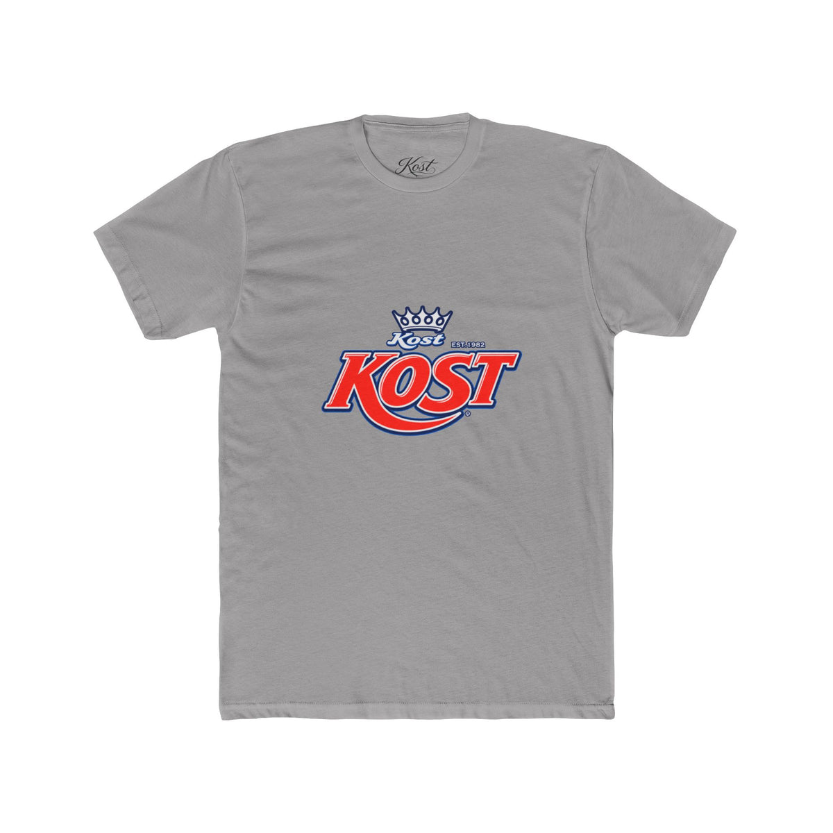 KOST Retro Logo Tee — Classic Crowned Graphic Cotton T-Shirt