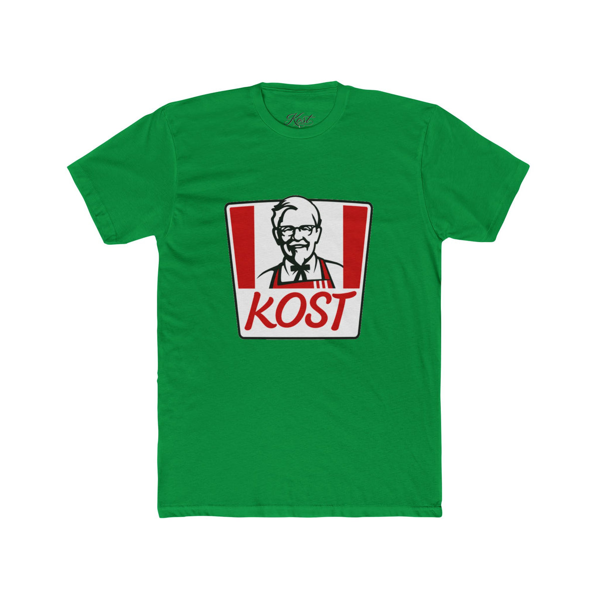 KOST Logo Tee — Retro Fast Food Style Graphic T-Shirt