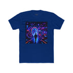 KOSTI Retro Futuristic Neon Tee — Lost Silhouette Vaporwave T-Shirt