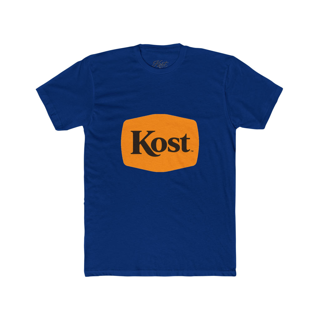 Kost Logo Tee — Retro Orange Graphic T-Shirt